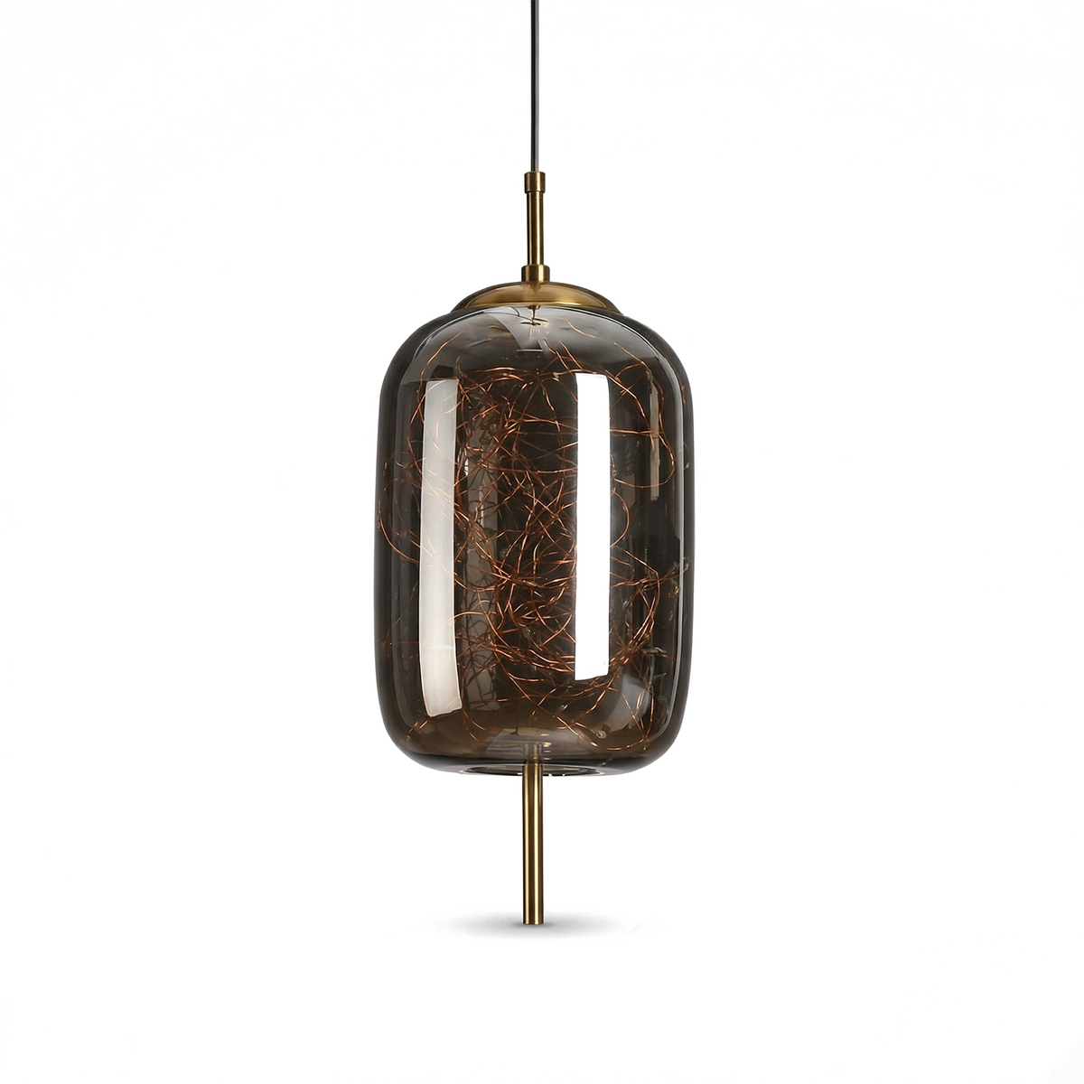 Perlia suspension, fond blanc