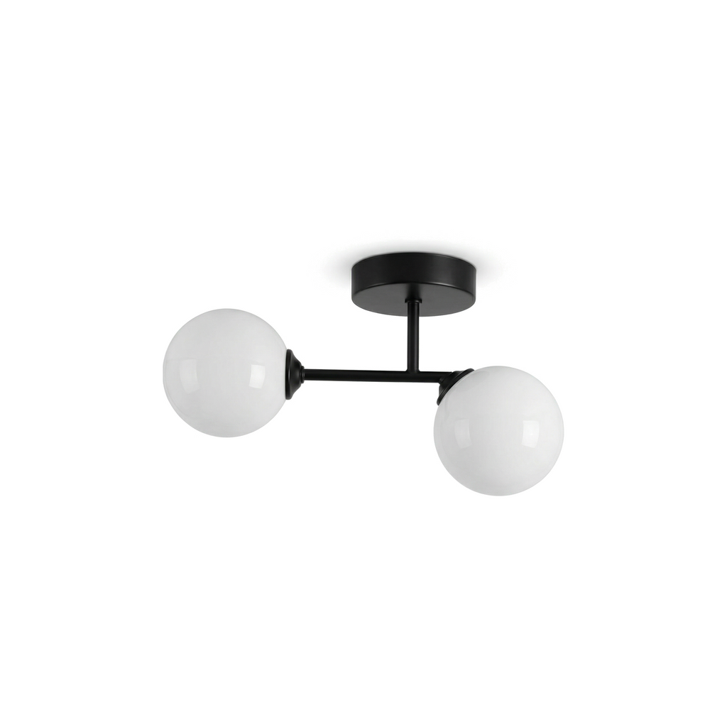 Skandia plafonnier, fond blanc