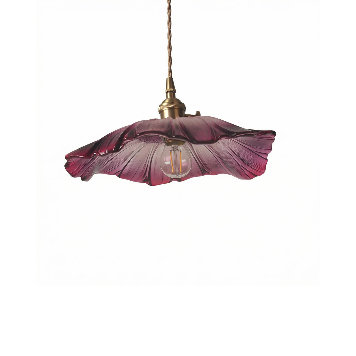 Petalia suspension, fond blanc