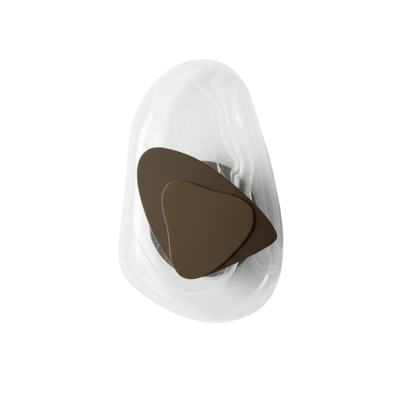 Solena applique murale, fond blanc