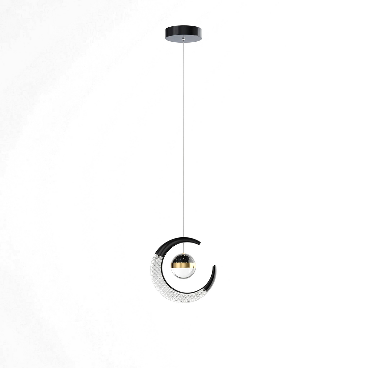 Sferia suspension, fond blanc