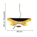 Velmea Noir Ø 40 cm