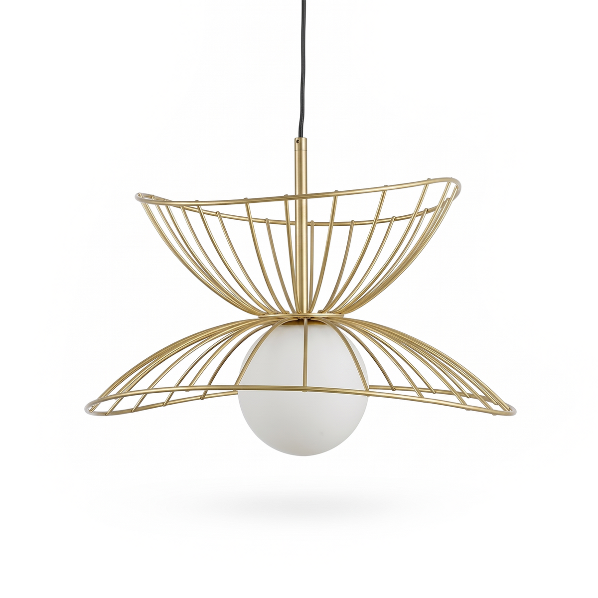 Fabria suspension, fond blanc