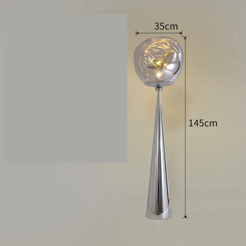 Pelusa Argent chromé Ø 35 cm