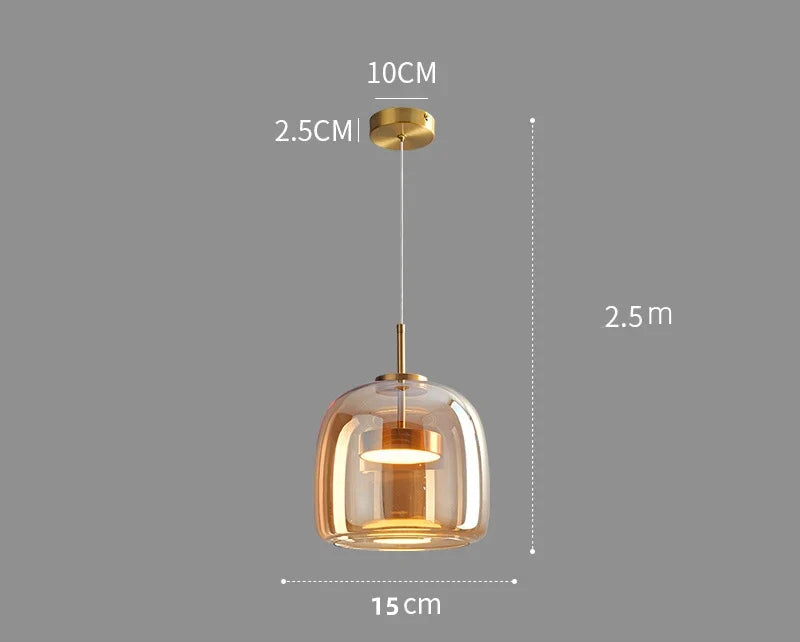 Verlana Globe 15 cm Cognac