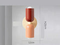 Torelo rouge et rose : 12 cm de large, 20 cm de haut
