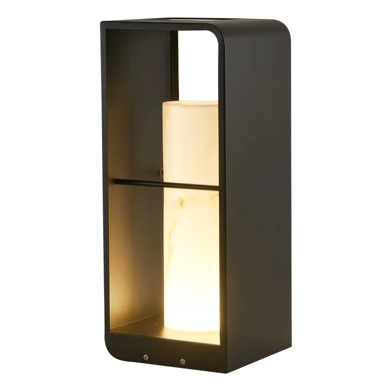 Siliria lampe à poser extérieure, fond blanc