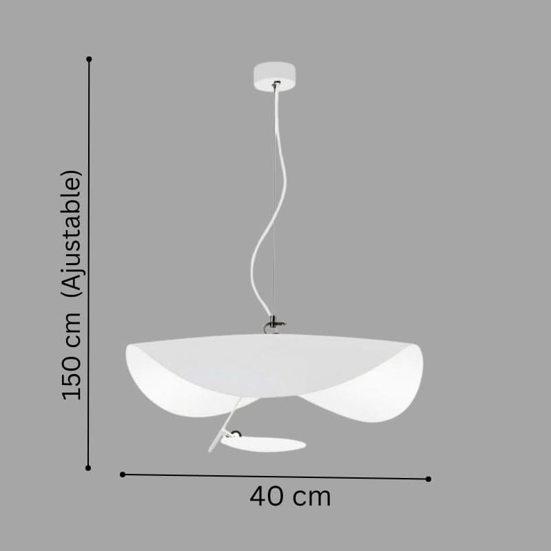 Velmea Blanc Ø 40 cm