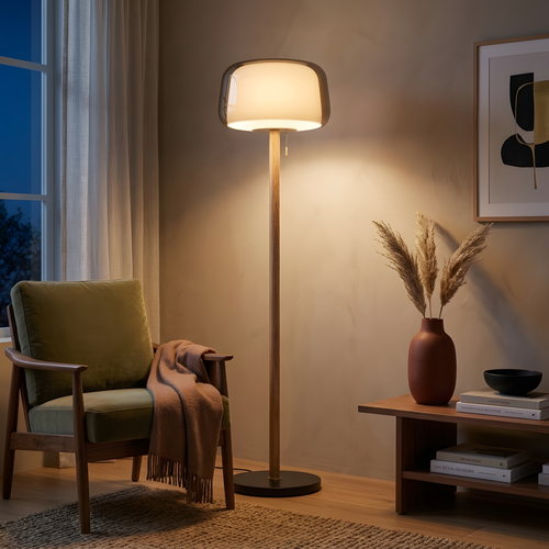 Aelesa lampadaire ambiance du soir