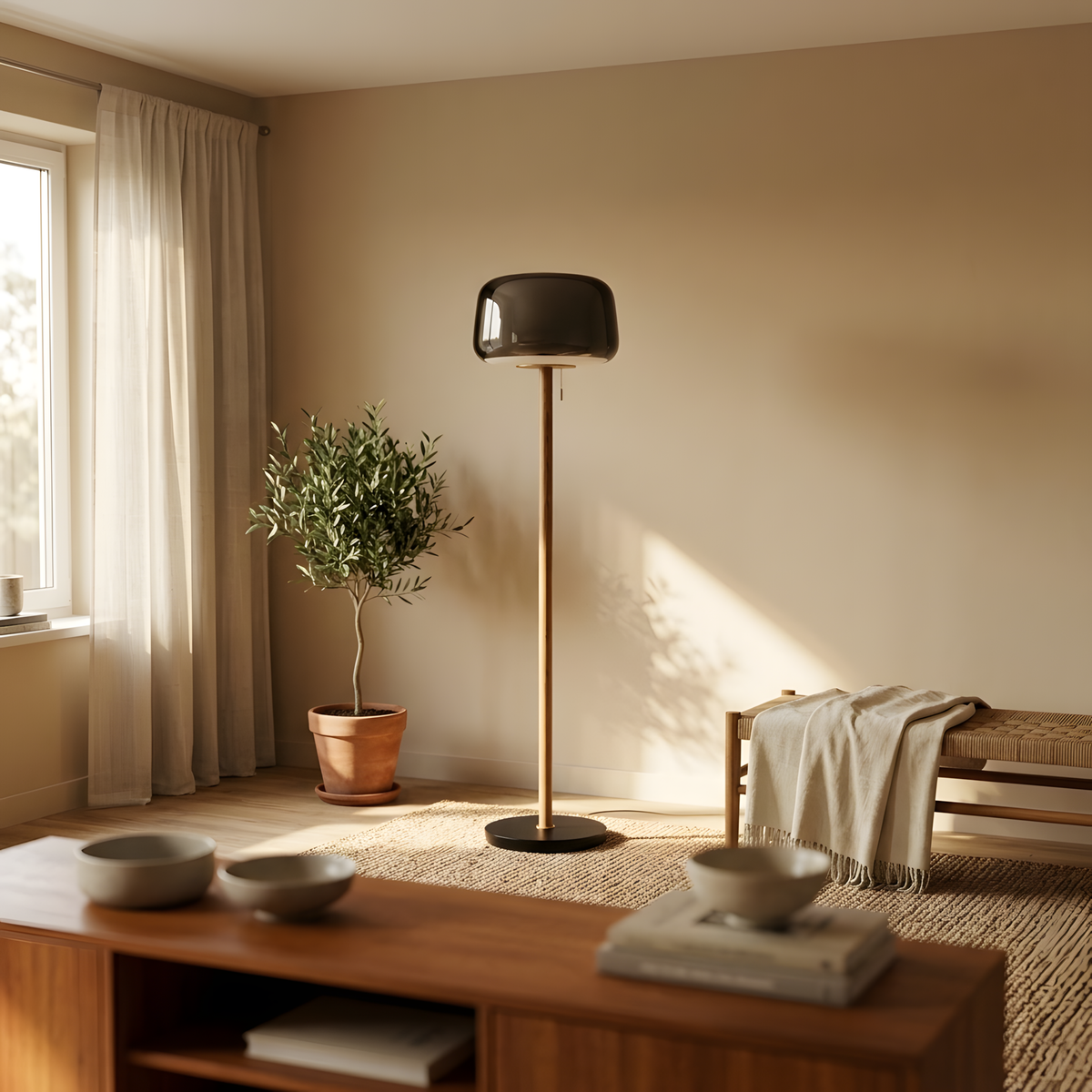 Aelesa lampadaire détail de lumière