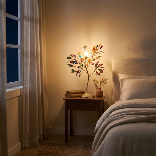 Aeliario lampe à poser ambiance du soir