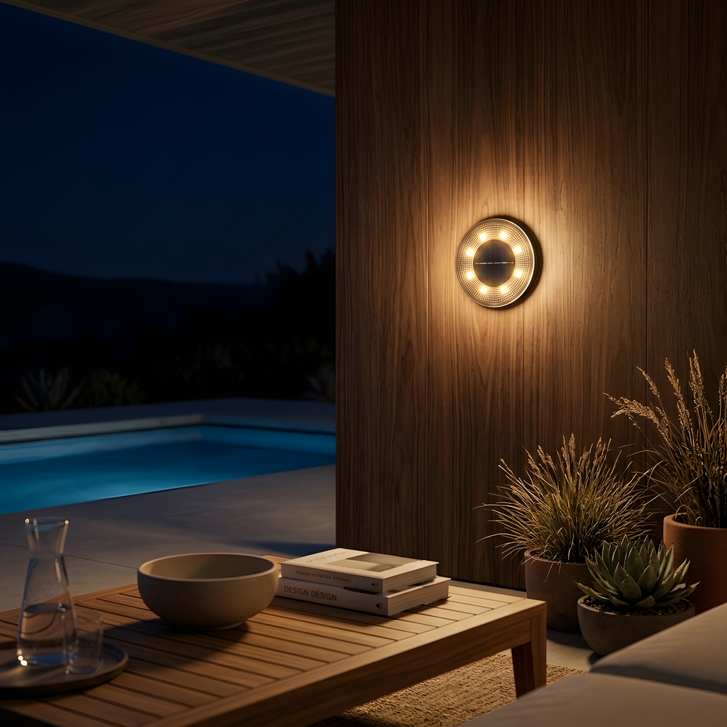 Alenia lampe à poser extérieure vue d'ensemble