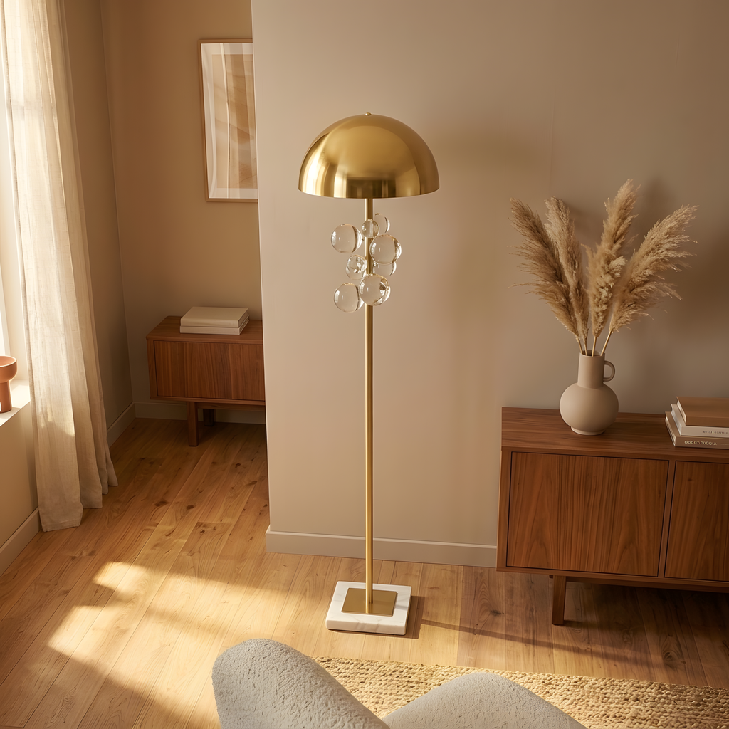 Aliomio lampadaire détail de lumière