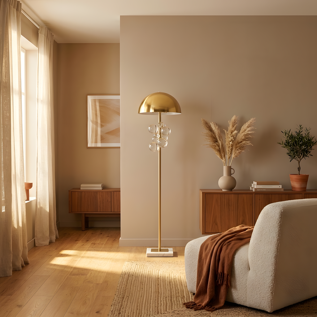 Aliomio lampadaire jour, lumière éteinte