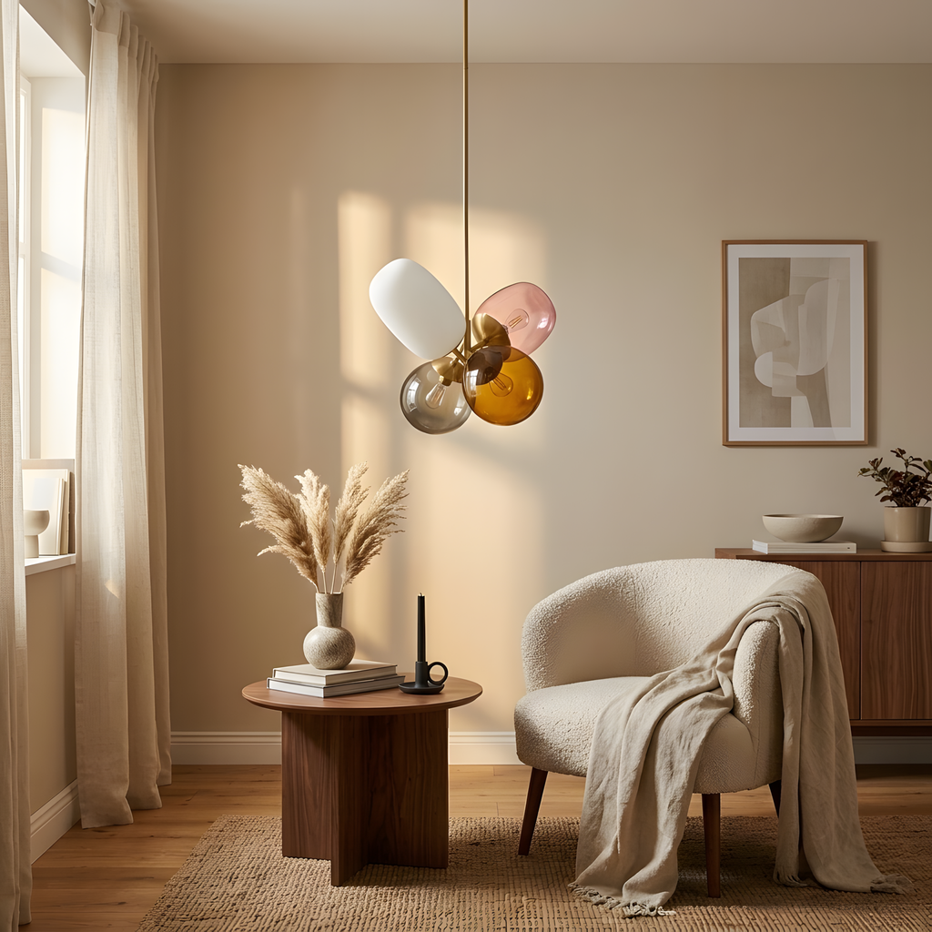 Argentea suspension aérienne multicolore, salon