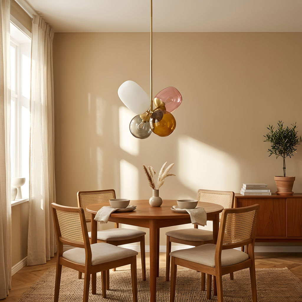 Argentea suspension aérienne multicolore, salle à manger