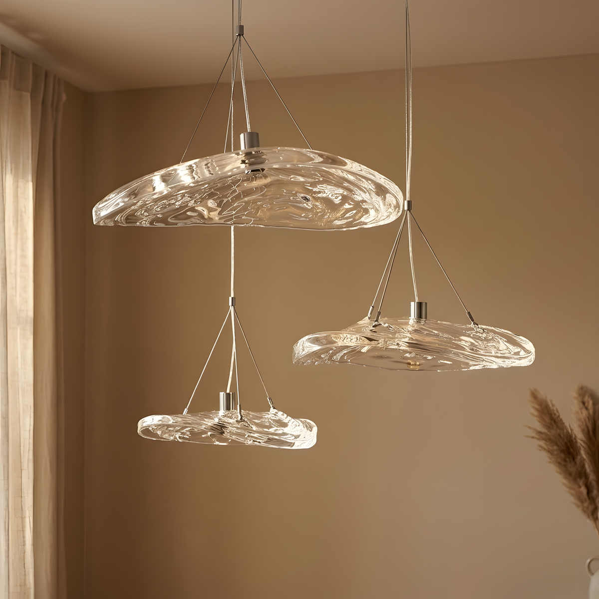 Arsoline suspension pierre de verre, chambre