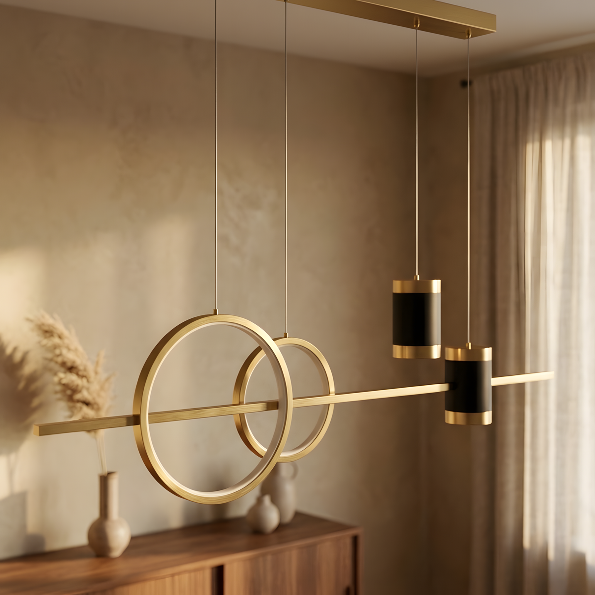 Astelle suspension, ambiance chambre