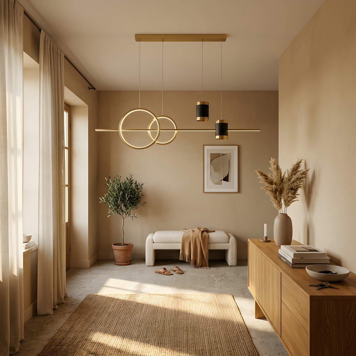 Astelle suspension, vue détail