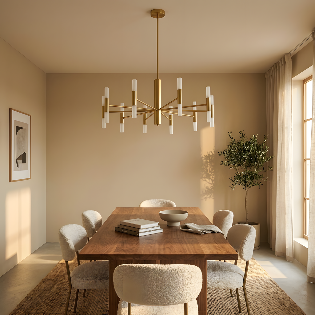 Aurelis suspension tubes lumineux, lumière du jour