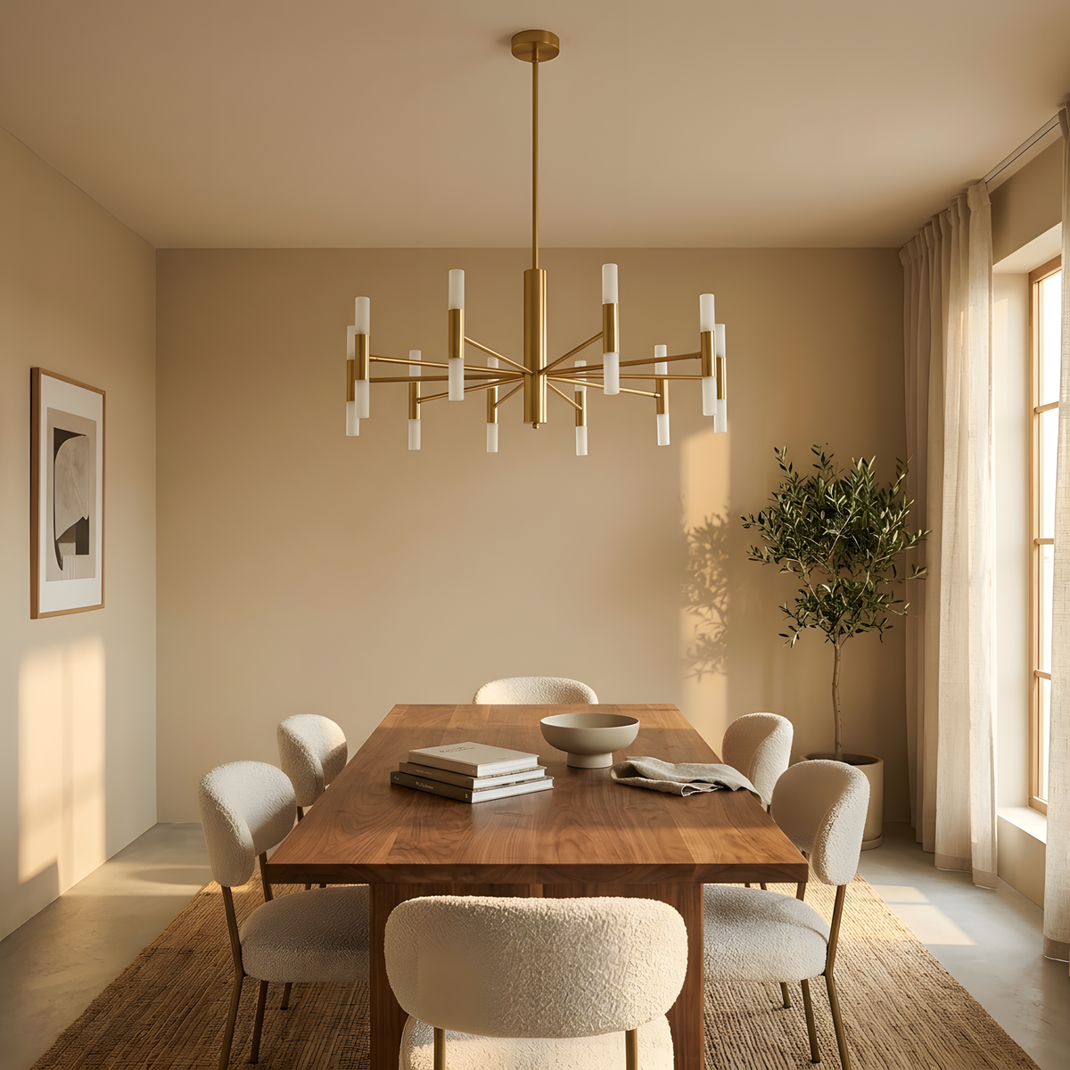 Aurelis suspension tubes lumineux, lumière du jour
