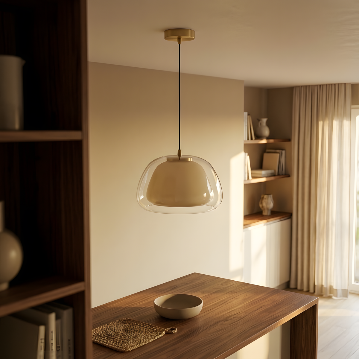 Aureva suspension capsule, bureau épuré