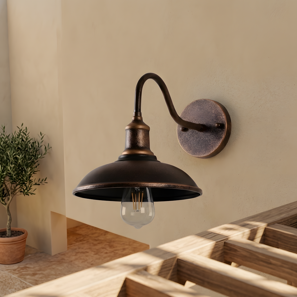 Aurlia applique extérieure détail de lumière