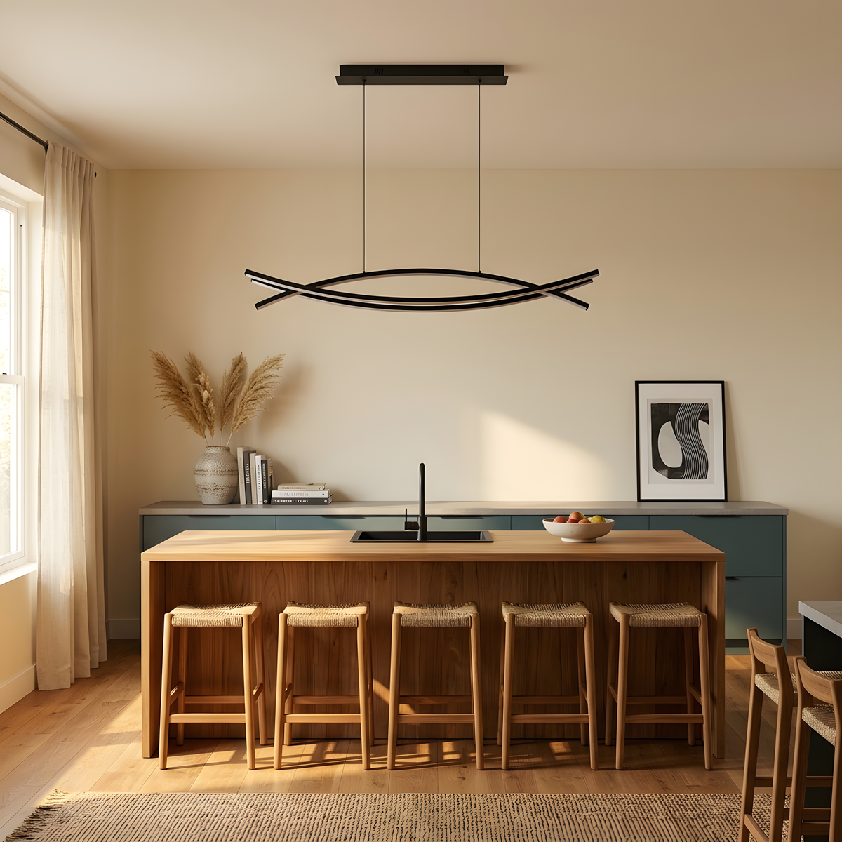 Barelia suspension, vue détail