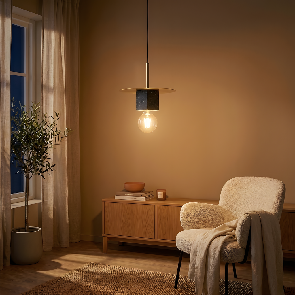 Bloomea suspension nordique LED, chambre