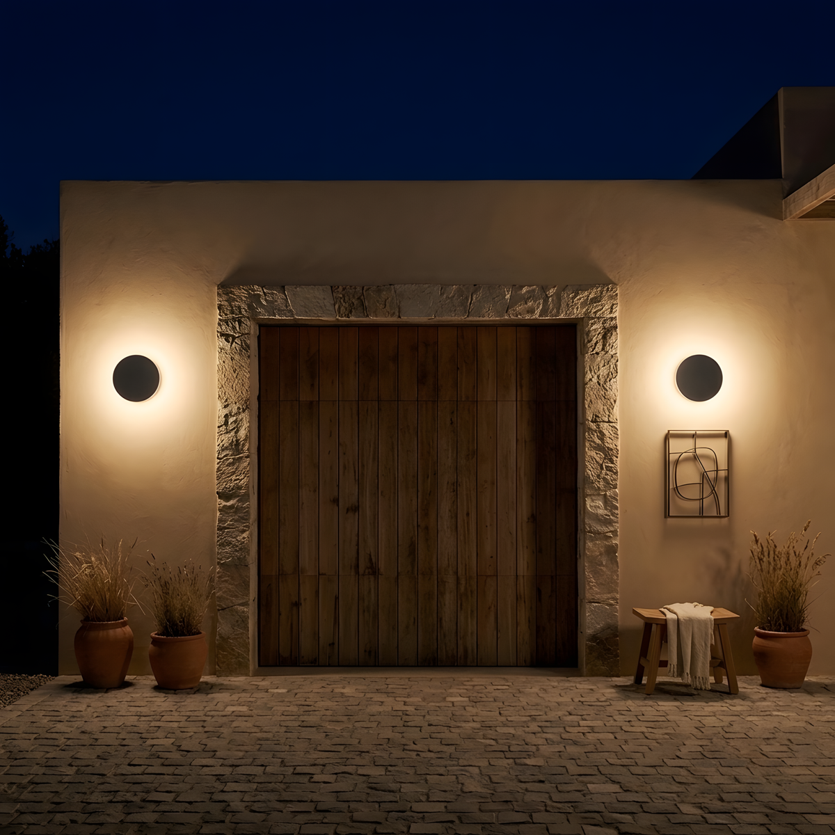 Branria applique extérieure jardin de nuit