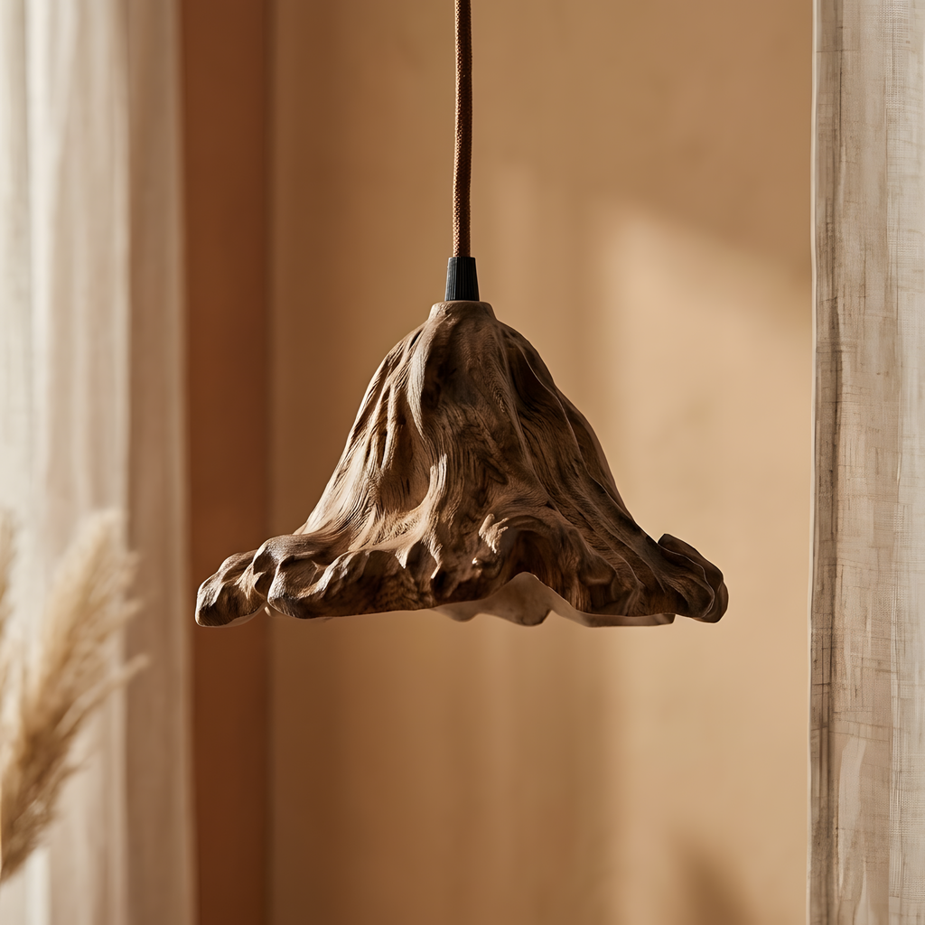 Brelina suspension résine lotus, coin repas