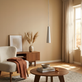 Brissena suspension céramique blanche, cuisine