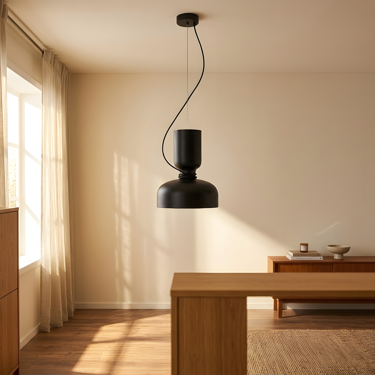 Brunelia suspension en fer forgé, chambre