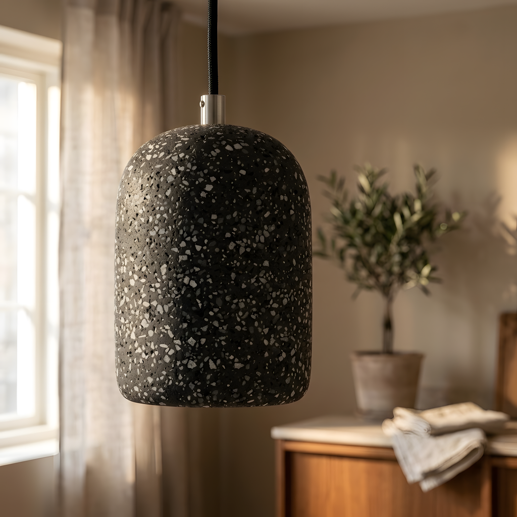 Calvira suspension ciment, salon industriel