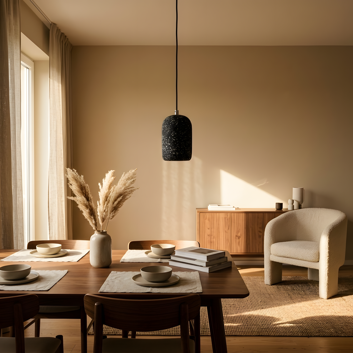 Calvira suspension ciment, cuisine