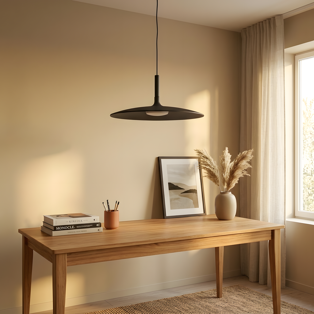 Cardenia suspension soucoupe, lumière du soir