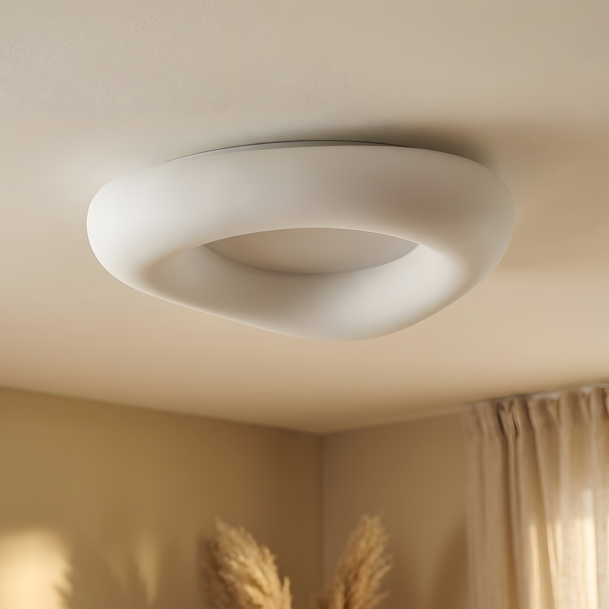 Celoria plafonnier acrylique, ambiance couloir