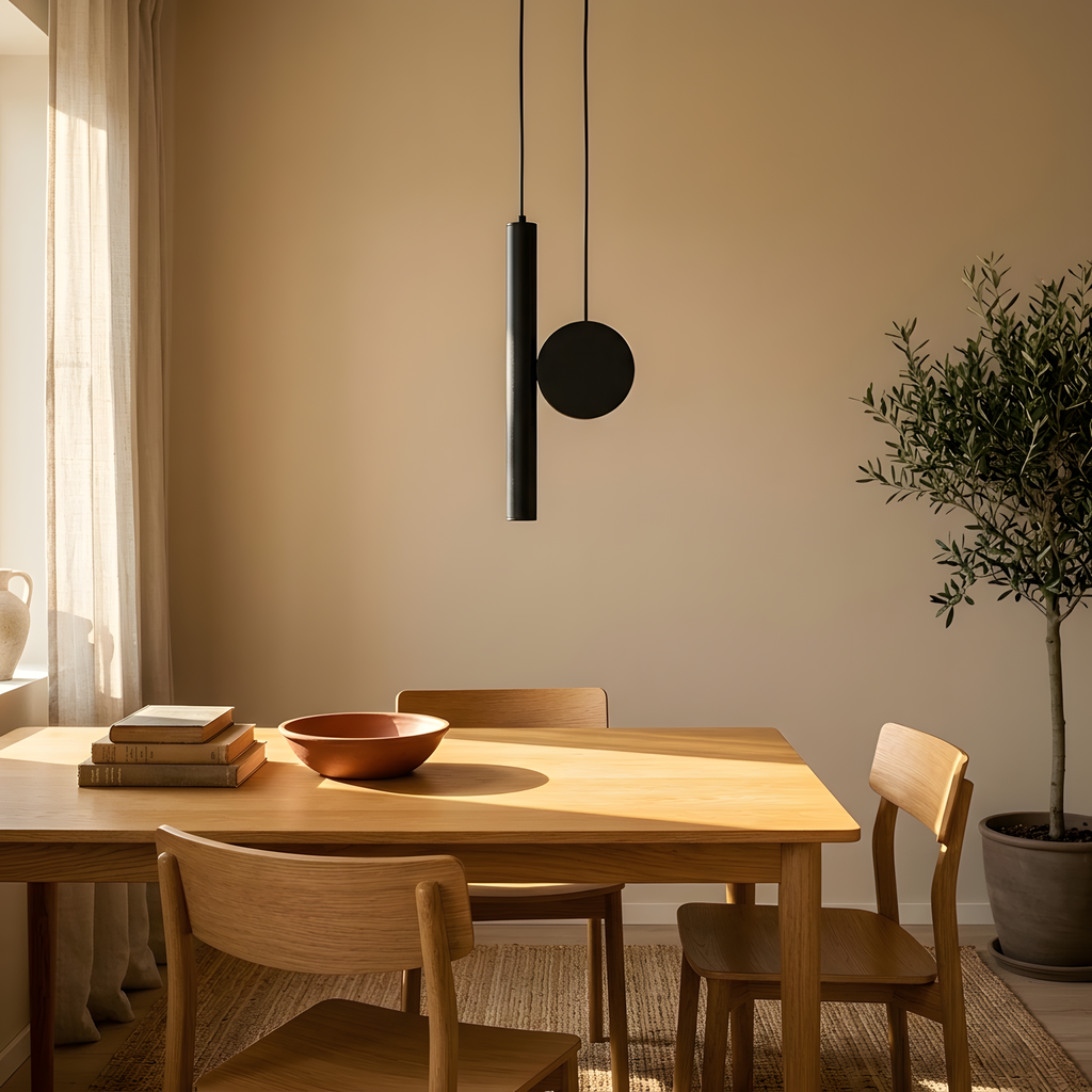 Clario suspension sculpturale, lumière du jour