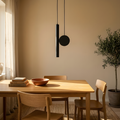 Clario suspension sculpturale, lumière du jour