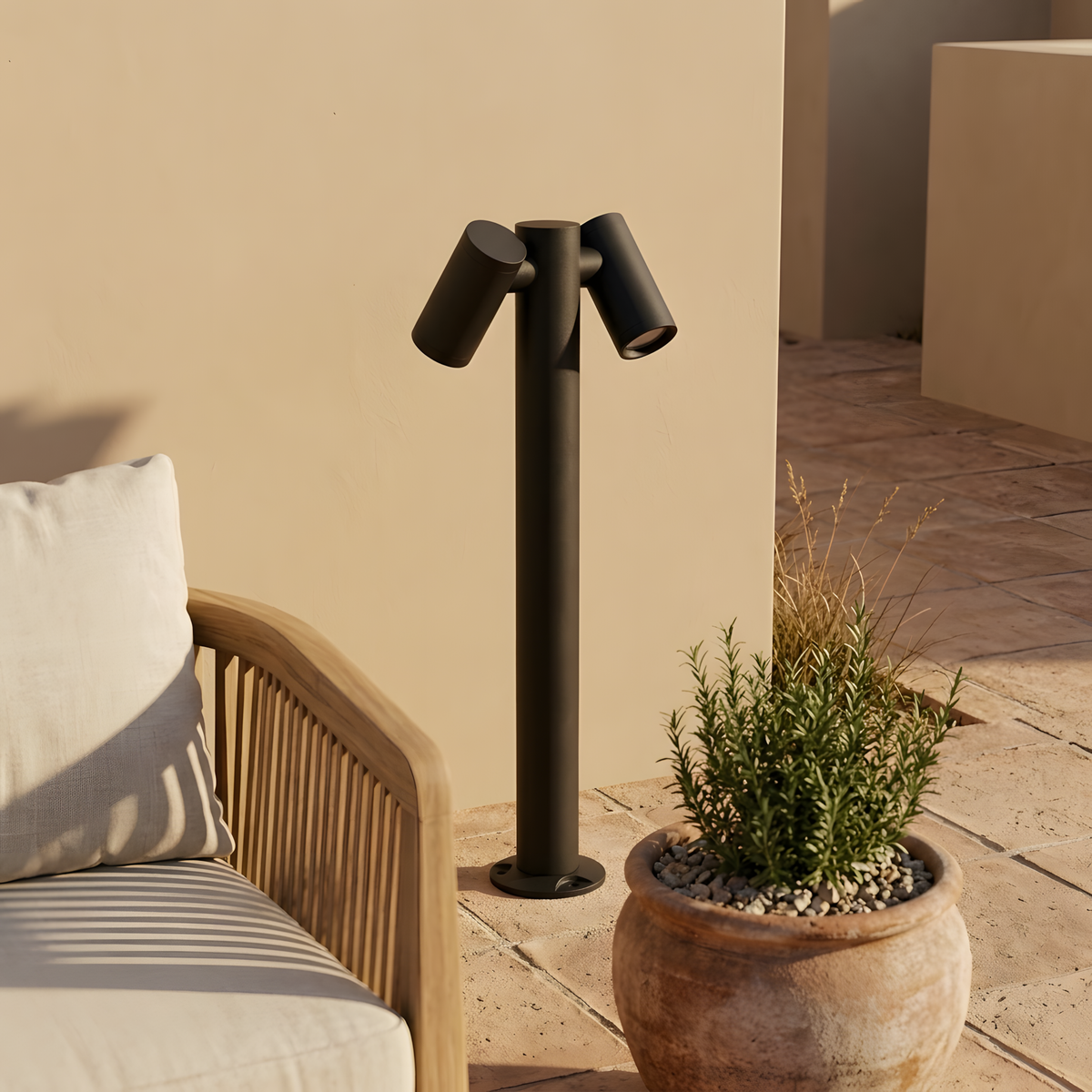 Coriasca lampadaire extérieur détail de lumière