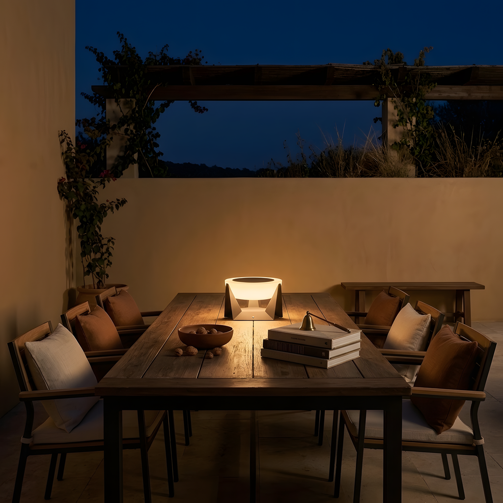 Daliasta lampe à poser extérieure vue d'ensemble