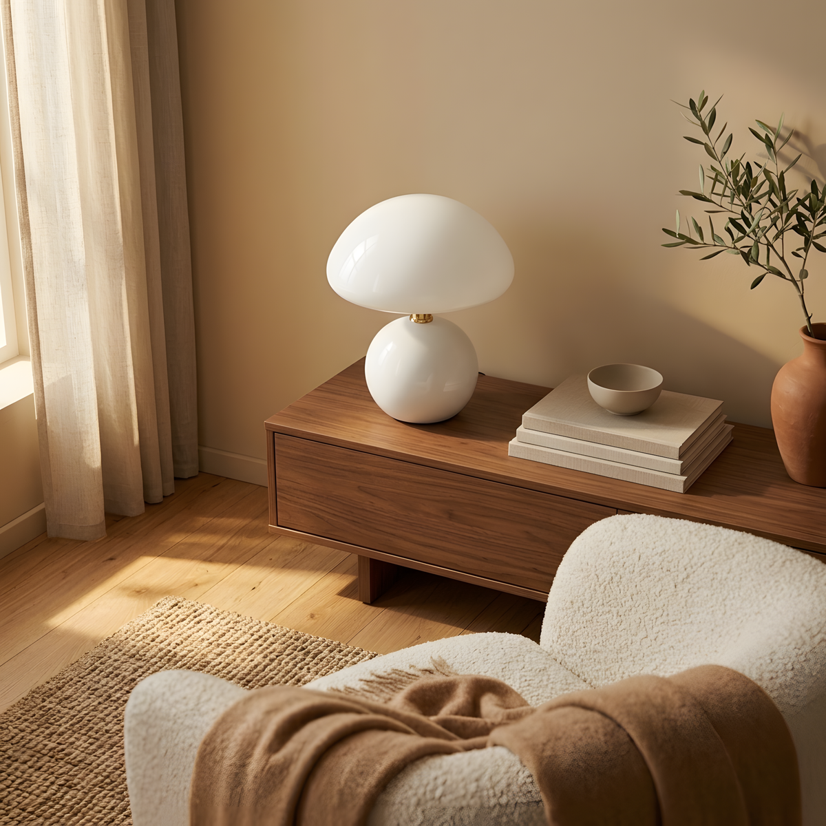 Delaesa lampe à poser détail de lumière