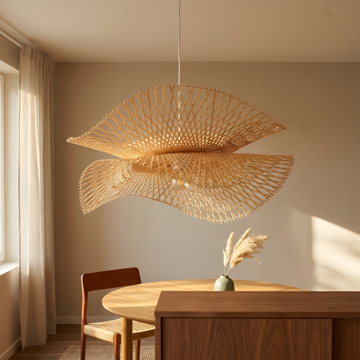 Denvia suspension bambou, véranda