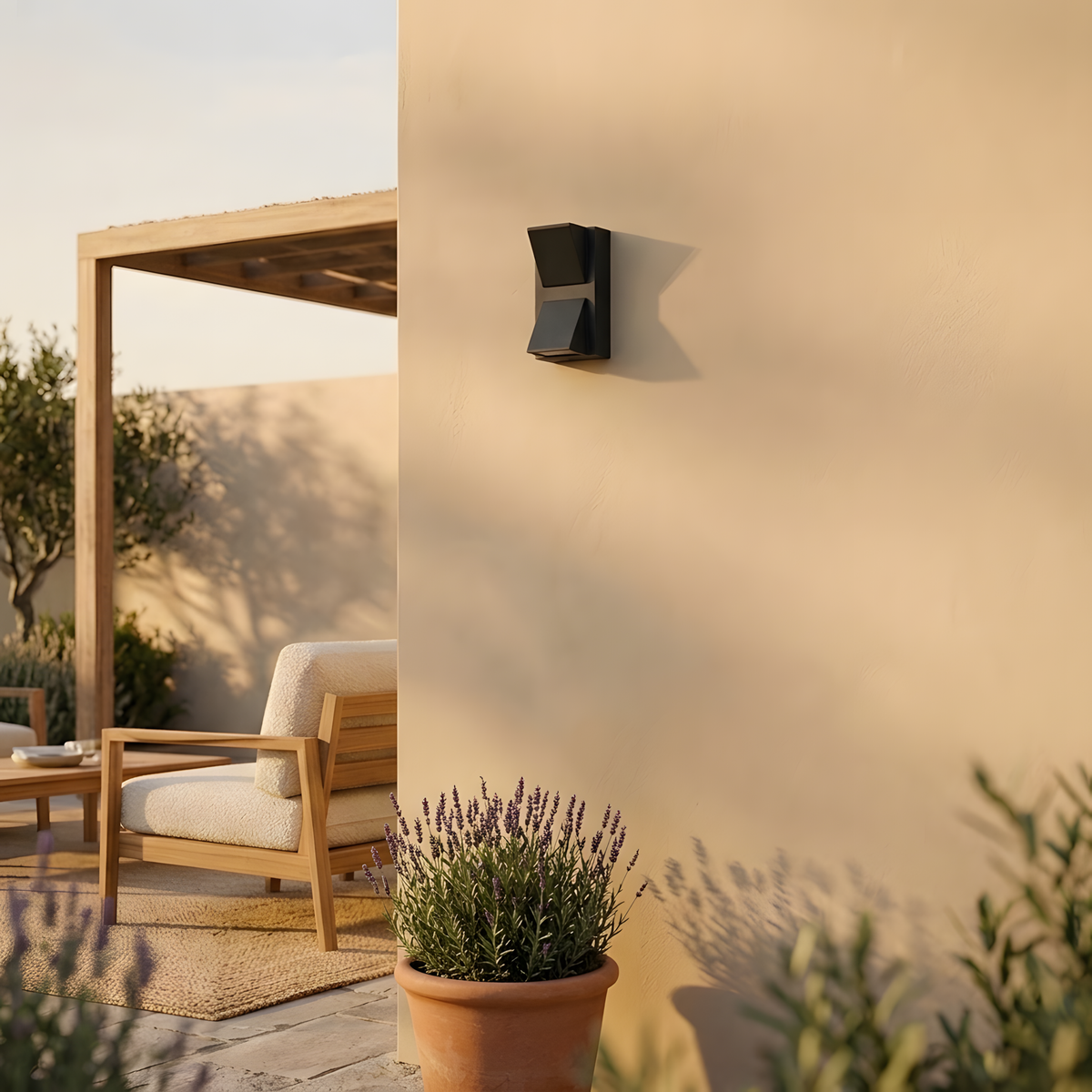 Dorerio applique extérieure détail de lumière
