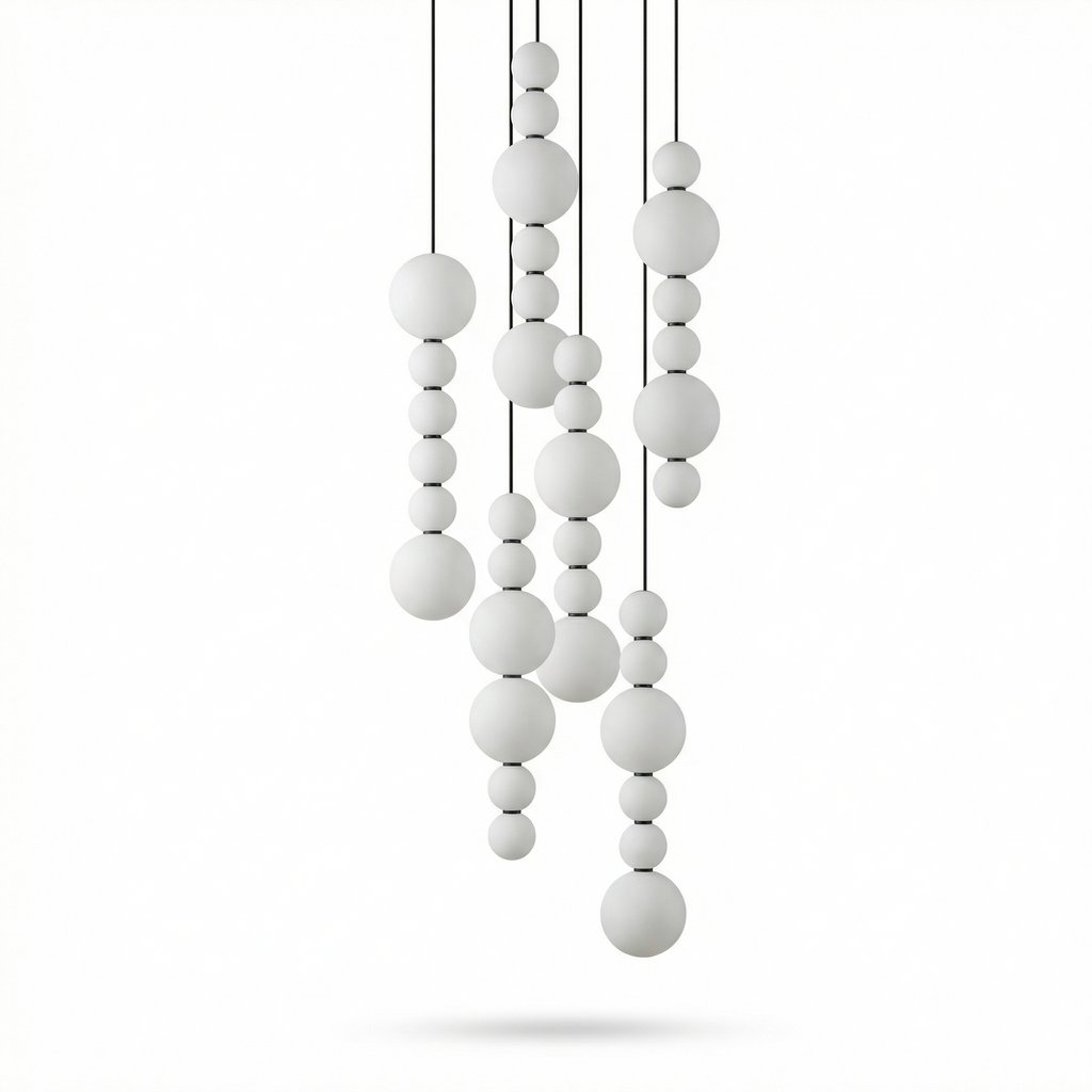 Monastia suspension, fond blanc
