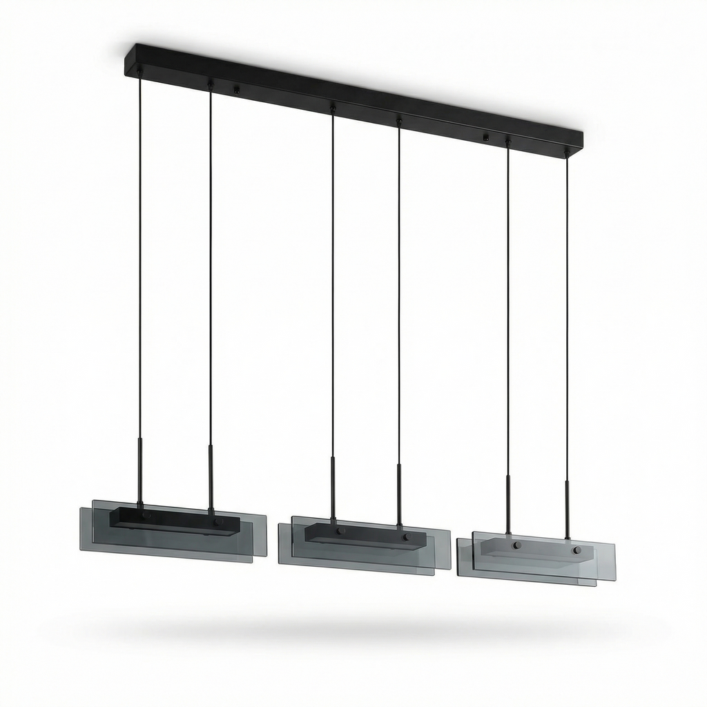 Trilia suspension, fond blanc