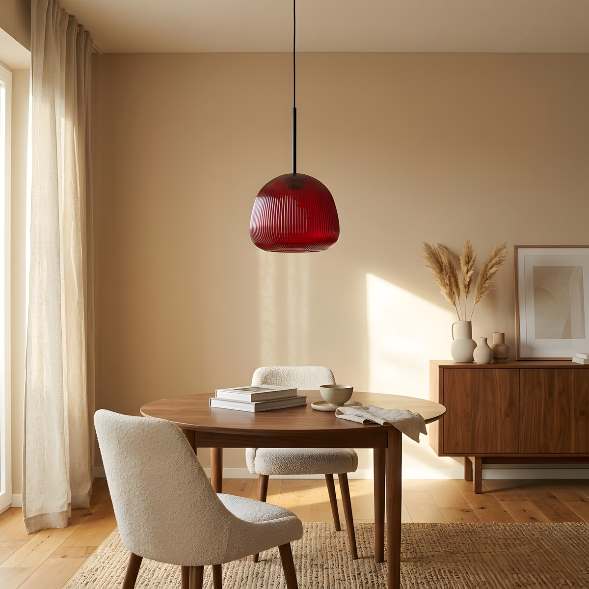 Dravena suspension verre coloré, cuisine