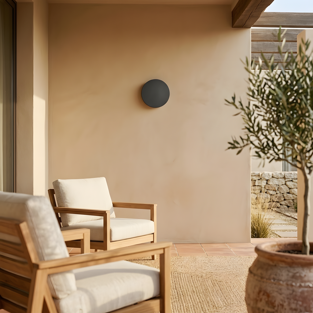 Dretia applique extérieure détail de lumière