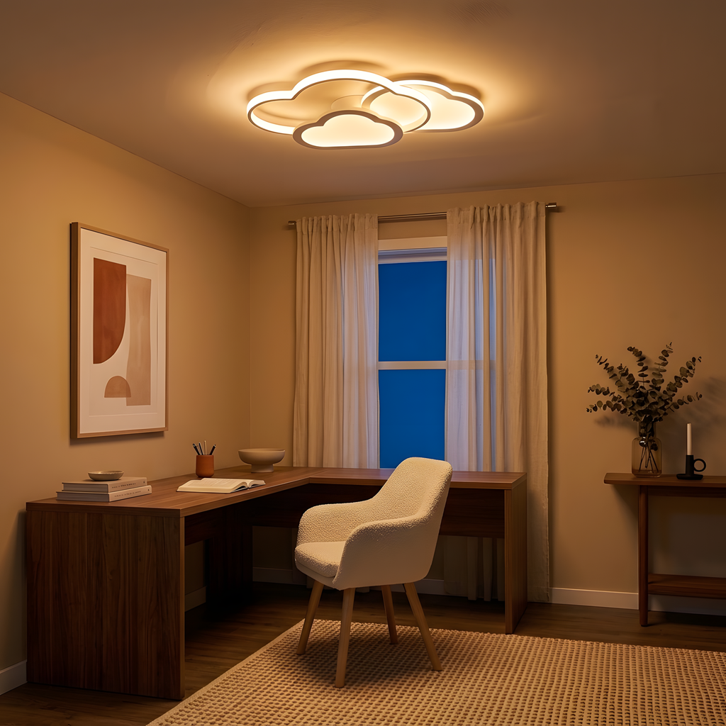 Elanor plafonnier applique, ambiance couloir