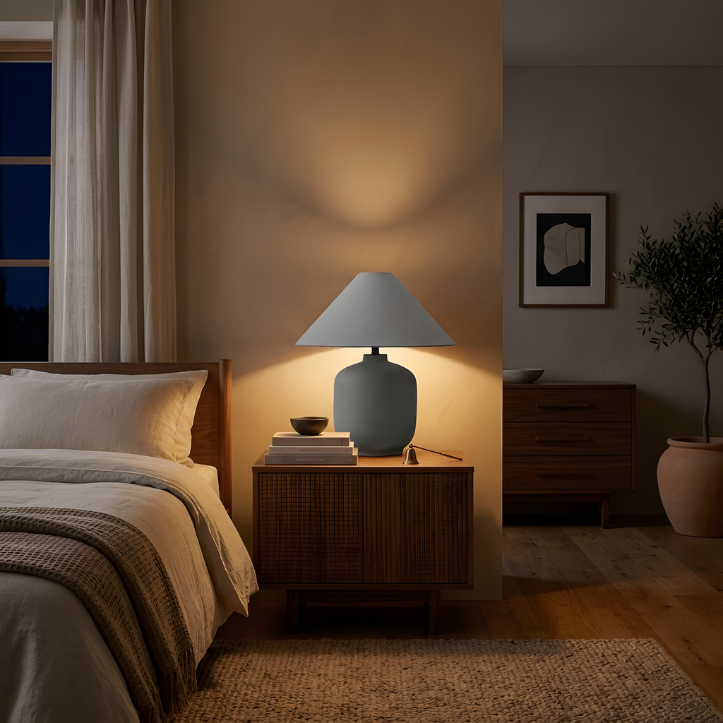 Elyenda lampe à poser ambiance du soir